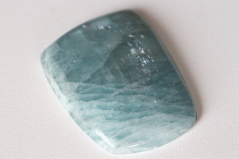 ビッグサイズ91.7ct！ロシア産アクアマリン・ルース【高品質・透明・光沢・レインボー・超激レア】