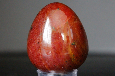 極上！インド産ルビー29mmエッグ【最高品質・光沢・激レア】