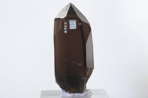 極上超透明！ガウリシャンカール産スモーキークォーツ43mm【最高品質・超透明・超光沢・激レア】