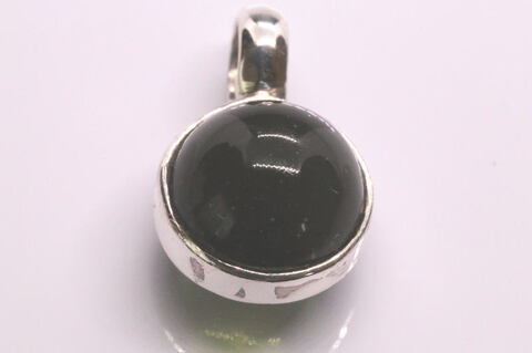 [STARBORN]極上6.2ct！高波動モルダバイト丸玉ペンダント【最高品質・透明・光沢・超激レア】