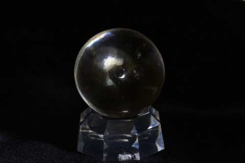 超激レア！最高品質ガネーシュヒマール水晶丸玉4【最高品質・透明・光沢・超激レア】 