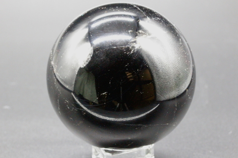 極上！高波動チベット産モリオン69mm丸玉A【最高品質・光沢・激レア】