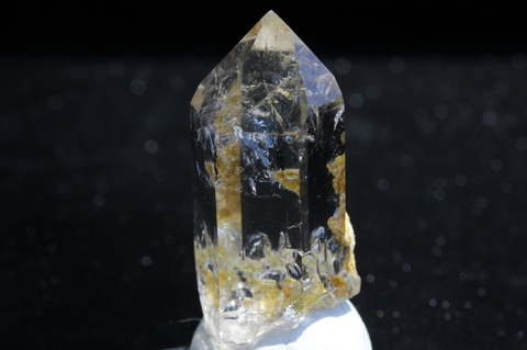 最高品質！インド・マニハール産レインボー水晶53【最高品質・超透明・超光沢・レインボー・激レア】