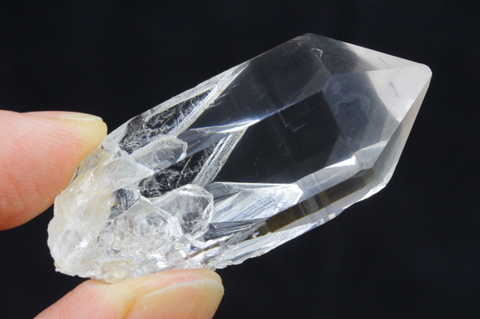 極上！超透明インド・マニハール産マスタークリスタル【最高品質・超透明・超光沢・超激レア】