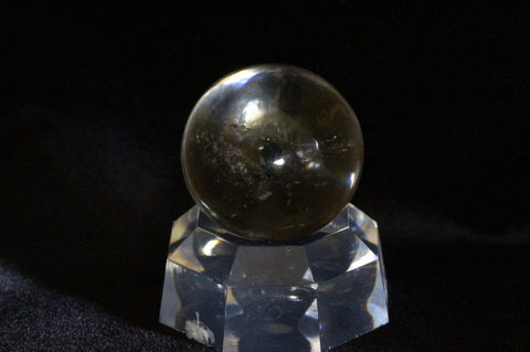 超激レア！最高品質ガネーシュヒマール水晶丸玉2【最高品質・透明・光沢・超激レア】 