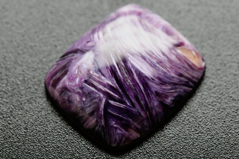 極上！濃厚パープル！ロシア産チャロアイト23mm【最高品質・光沢・激レア】