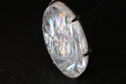 極上究極！ギラギラレインボー！シナジー12高波動レインボーナトロライト・ペンダント【最高品質・高波動・透明・光沢・レインボー・超激レア】