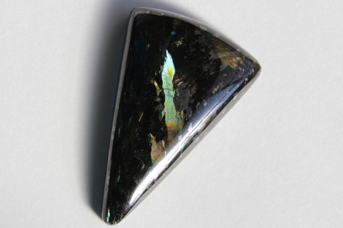 極上究極！ブルー＆ゴールド！高波動グリーンランド産ヌーマイト・ルース34mm【最高品質・高波動・光沢・超激レア】