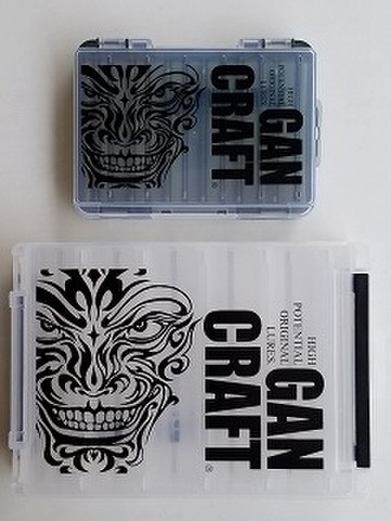 ガンクラフト　フェイスロゴリバーシブルボックス　Sサイズ＆Mサイズ