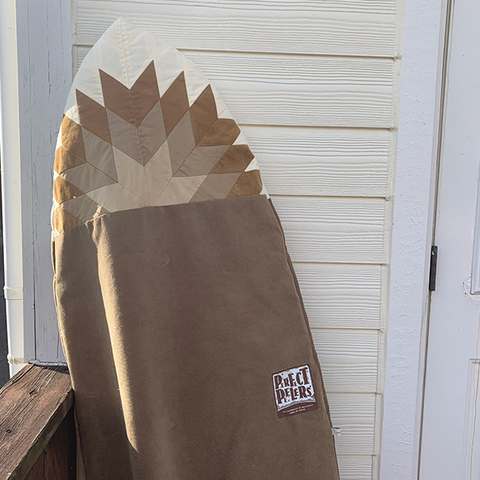 Widenose boardbag for ～6'7"(beige patchwork)