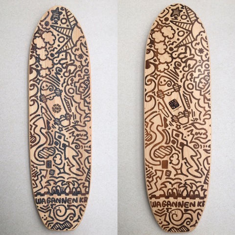 MAKE SKATEBORADING LOVELY CRUISE×KRD Original 