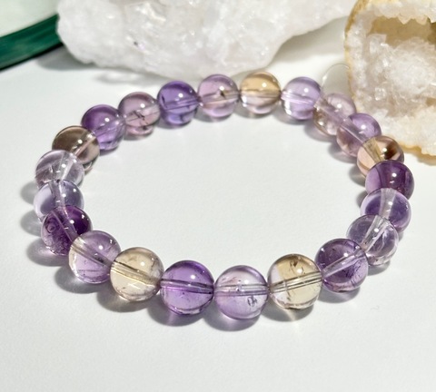 アメトリンブレス　8ミリ玉