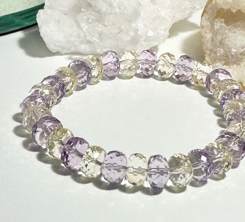 アメジスト×シトリンブレス　ハイクラスカットタイプ