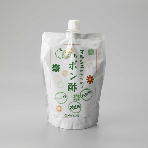 マルシェのこだわりポン酢500ml　化学調味料不使用