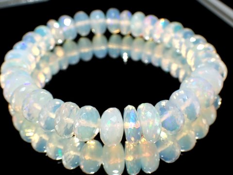 【希少石/最強品質】プレシャスオパール＊超透明宝石質＊　天然石ブレスレット 希少石/最強品質】プレシャスオパール＊超透明宝石質＊ 天然石