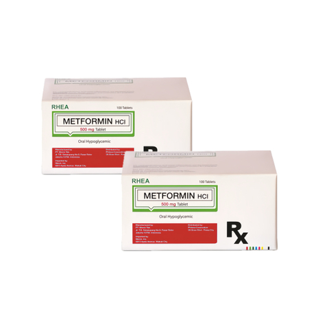 2個セットMetformin（メトホルミン）500mg