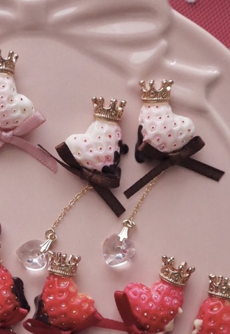 苺乙女のイヤカフ、チョコっとLOVE