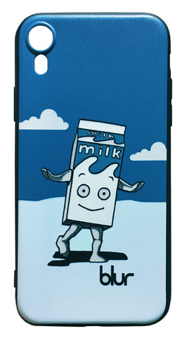 【Blur】ブラー「Coffee & TV Milk Boy」iPhoneXR シリコン TPU ケース⭐️全国送料無料