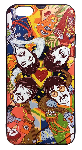 【The Beatles】ザ・ビートルズ「サージェント・ペパーズ・ロンリー・ハーツ・クラブ・バンド」iPhone６s シリコン TPUケース⭐️全国送料無料