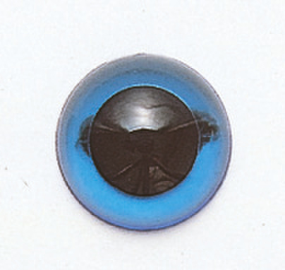 10.5mm  プラスチックアイ クリスタルカラー  クリスタルブルー