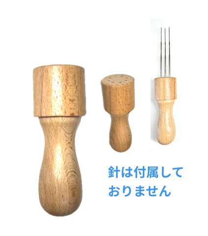 木製ハンドルニードルホルダー