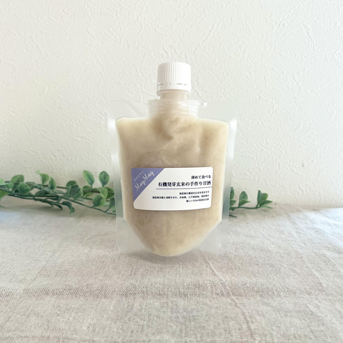 有機発芽玄米の手作り甘酒