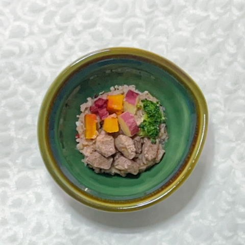 羊肉(ラム)の酵素発芽玄米ごはん