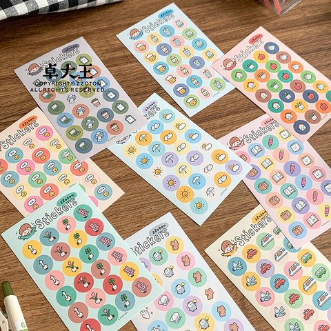 海外マステ まとめ売り 6巻 ⑥♡海外マステ♡ 时间格子 Time Grid さん 无忧梦（贝売光）の