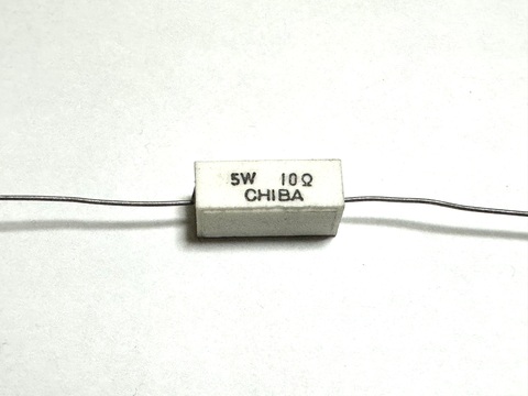 5W 10Ω セメント抵抗 Chiba