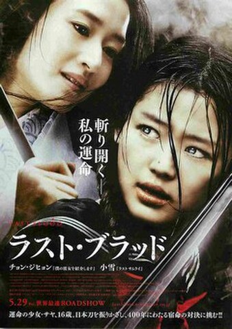 映画チラシ： ラスト・ブラッド（チョン・ジヒョン）（2人）