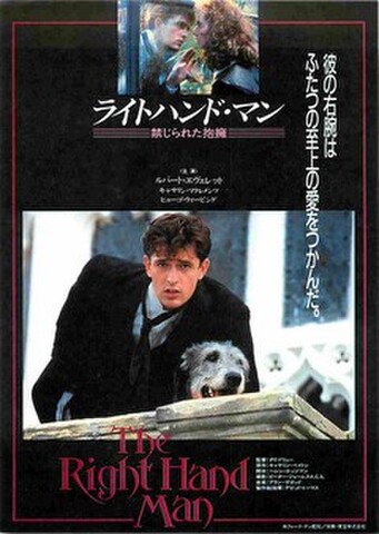 映画チラシ： ライトハンド・マン　禁じられた抱擁
