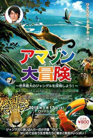 アマゾン大冒険（試写状・宛名記入済）