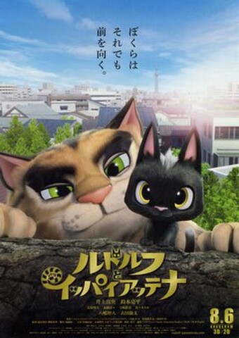 映画チラシ： ルドルフとイッパイアッテナ（2枚折）
