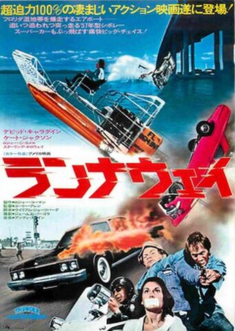 映画チラシ： ランナウェイ（デビッド・キャラダイン）