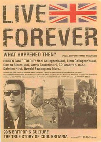 映画チラシ： リヴ・フォーエヴァー（裏面左上邦題）