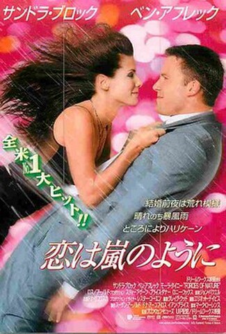 恋は嵐のように（試写状）