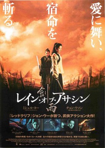 映画チラシ： レイン・オブ・アサシン