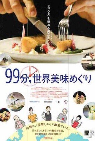 99分，世界美食めぐり（試写状・宛名記入済）