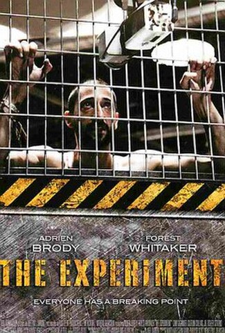 エクスペリメント（試写状・宛名シール跡あり）