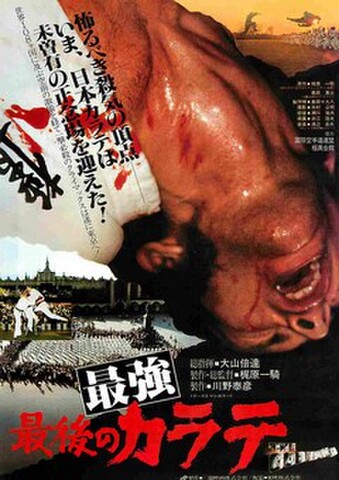 映画チラシ： 最強　最後のカラテ