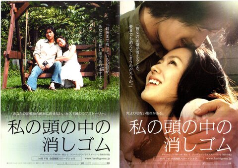 映画チラシ： （未234）私の頭の中の消しゴム（2枚折）