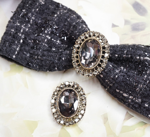 スモーキージュエル×クリスタルオーバルセンターパーツ