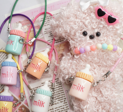 ドール用ショルダー付きミルクボトル