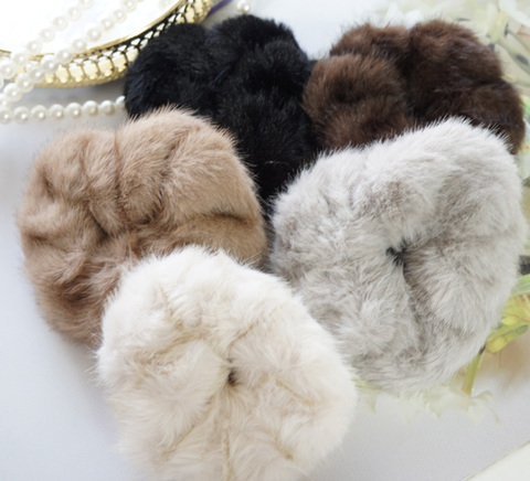 ボリュームエコファーシュシュ