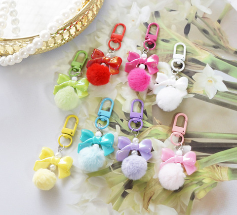 リボン付きミニファーチャーム