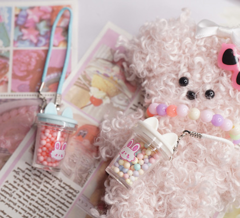 ドール用ショルダー付きミニチュアタピオカパーツ