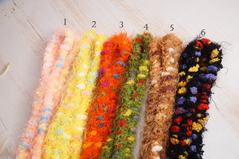 モールDoll用ポンポン付きファーワイヤー