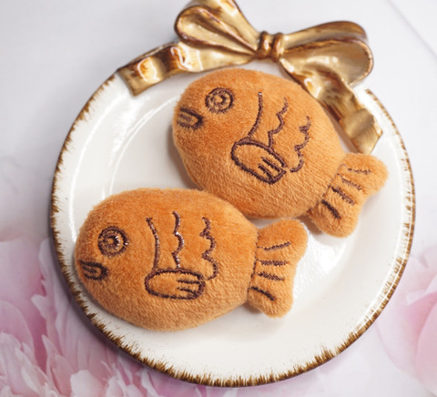 ふっくらたい焼きぬいぐるみパーツ