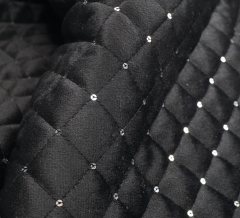 ベルベットキルティングファブリック　10cm