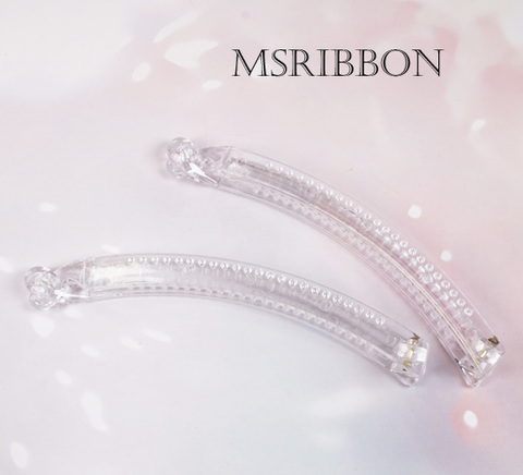 クリアバナナクリップ　11cm